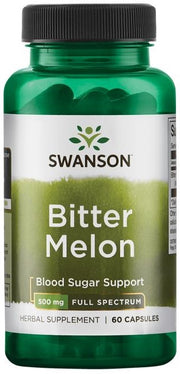 Swanson rūgtais melone, 500 mg – 60 kapsulas