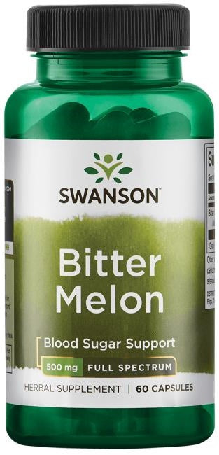 Swanson rūgtais melone, 500 mg – 60 kapsulas