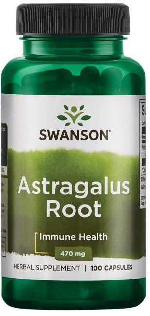Swanson Astragalus sakne, 470 mg – 100 kapsulas