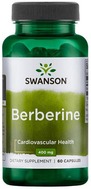 Swanson berberīns, 400 mg – 60 kapsulas