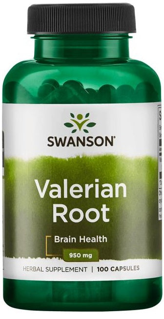 Swanson Baldriāna sakne, 475 mg – 100 kapsulas