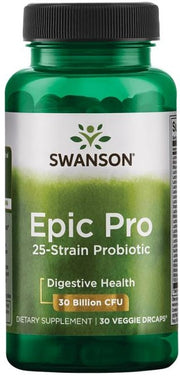 Swanson Epic Pro 25 miljardi probiotiku — 30 kapsulu