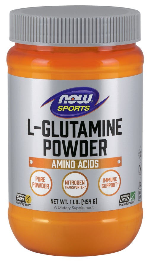 Produkto nuotrauka: NOW Foods L-Glutamine, Powder - 454 g