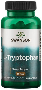 Swanson L-triptofāns, 500 mg – 60 kapsulas