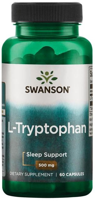 Swanson L-triptofāns, 500 mg – 60 kapsulas