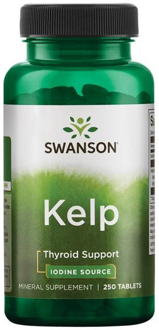 Swanson Kelp joda avots – 250 tabletes