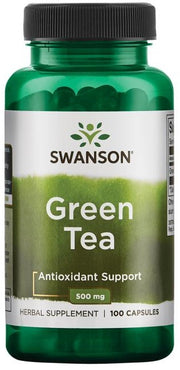 Swanson zaļā tēja, 500 mg – 100 kapsulas
