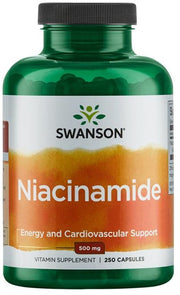 Swanson niacinamīds, 500 mg – 250 kapsulas
