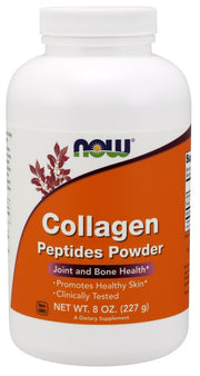 NOW Foods kolagēna peptīdu pulveris - 227 g