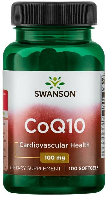 Swanson CoQ10, 100 mg – 100 kapsulas