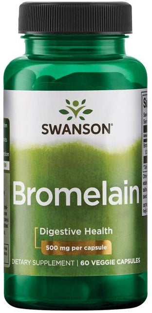 Swanson Bromelain, 500 mg – 60 kapsulas