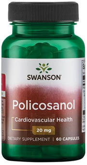 Swanson polikozanols, 20 mg – 60 kapsulas