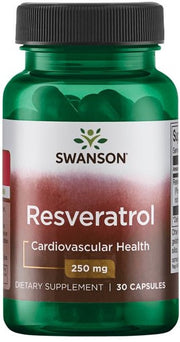 Swanson Resveratrols, 250 mg – 30 kapsulas