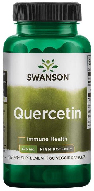 Swanson Kvercetīns, 475 mg augsta potence – 60 kapsulas