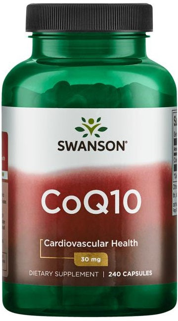 Swanson CoQ10, 30 mg – 240 kapsulas