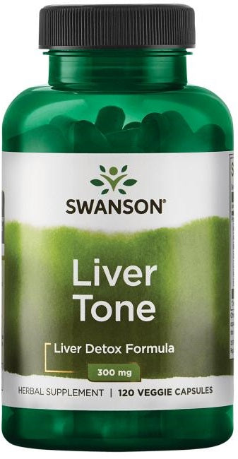 Swanson aknu tonusa detoksikācijas formula, 300 mg – 120 kapsulas