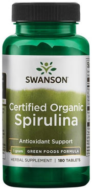 Swanson Spirulīna – 180 tabletes
