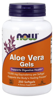 Produkto nuotrauka: NOW Foods Aloe Vera Gels - 250 minkštųjų kapsulių