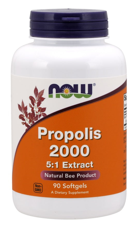 Produkto nuotrauka: NOW Foods Propolis 2000 5:1 Extract - 90 minkštųjų kapsulių