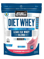 Applied Nutrition Diet Whey zemeņu piena kokteilis – 1000 g