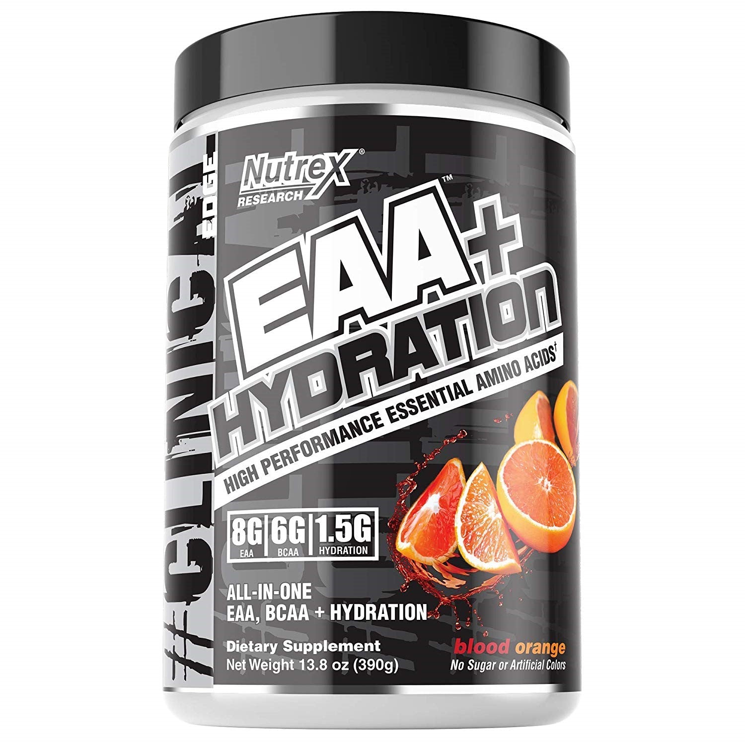 Nutrex EAA + Hydration, asins apelsīnu garša – 390 g