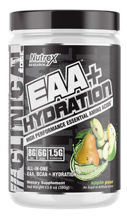 Nutrex EAA + Hydration, ābolu un bumbieru garša – 390 g