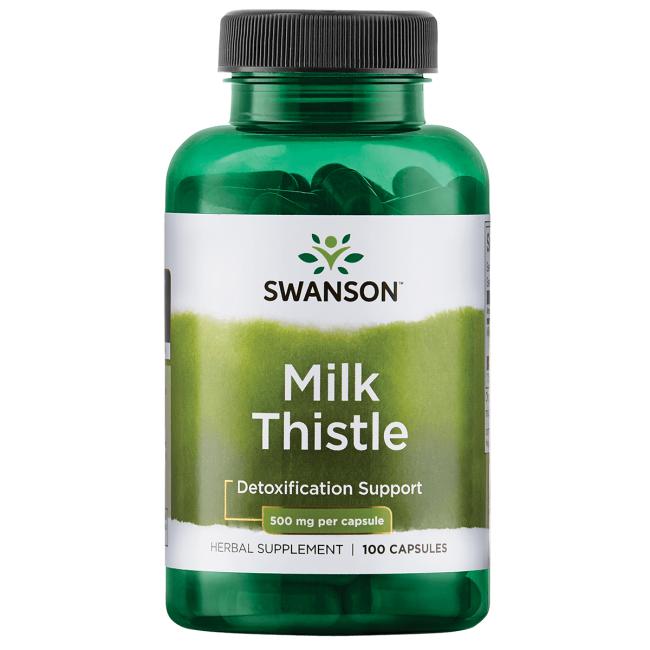 Swanson piena dadža ekstrakts, 500 mg – 100 kapsulas