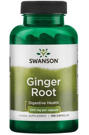 Swanson ingvera sakne, 540 mg – 100 kapsulas