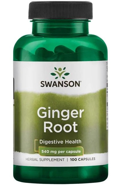 Swanson ingvera sakne, 540 mg – 100 kapsulas