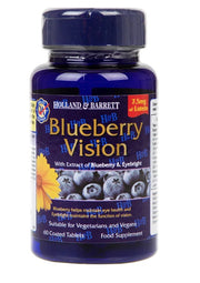 Holland & Barrett melleņu garšas tabletes Vision – 60 tabletes