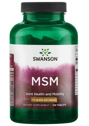 Swanson MSM, 1500 mg – 120 tabletes