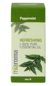 Holland & Barrett Miaroma tīra piparmētru ēteriskā eļļa – 10 ml.
