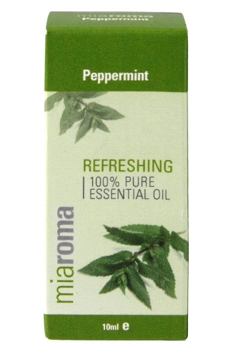 Holland & Barrett Miaroma tīra piparmētru ēteriskā eļļa – 10 ml.
