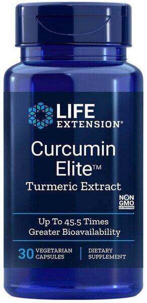 Life Extension Curcumin Elite kurkumas ekstrakts – 60 kapsulas