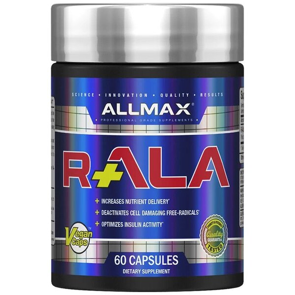 AllMax Nutrition R+ALA komplekss – 60 kapsulas
