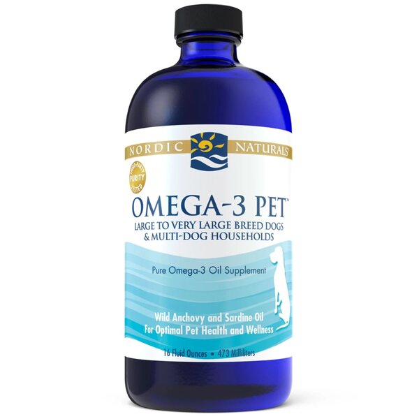 Nordic Naturals Omega-3 mājdzīvniekiem – 473 ml.