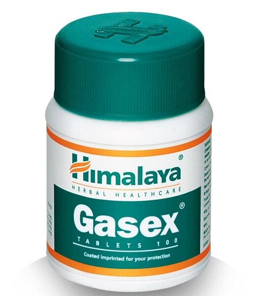 Himalaya Gasex - 100 tabletes