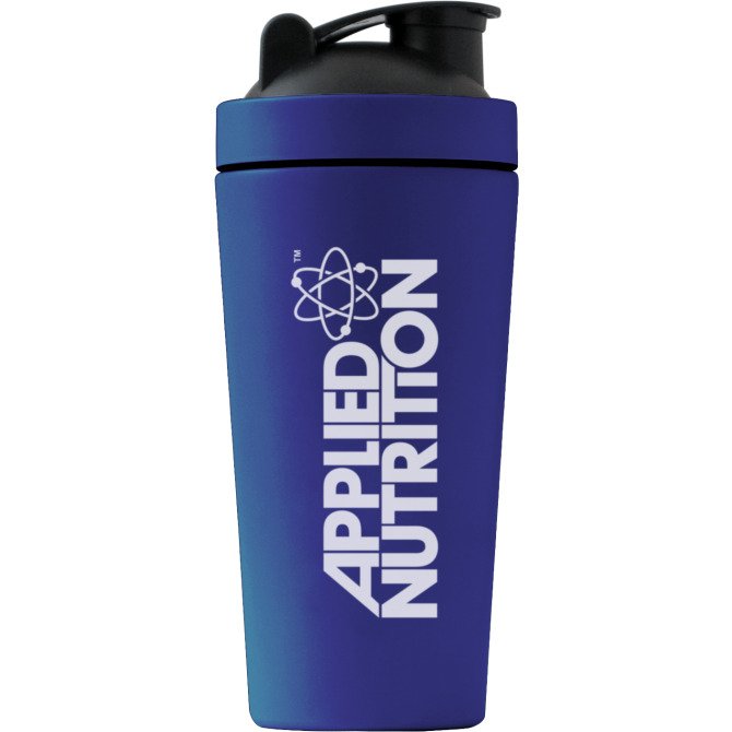Applied Nutrition nerūsējošā tērauda šeikeris, zils – 750 ml.