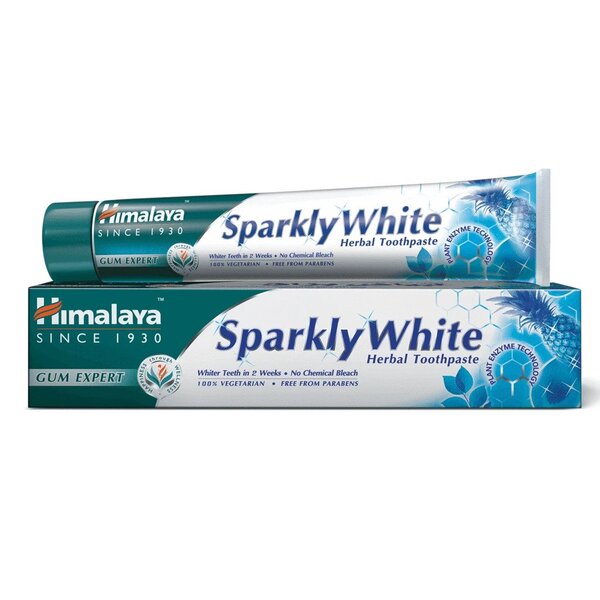 Himalaya Sparkly White augu zobu pasta – 75 ml.