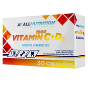 Allnutrition C vitamīns 1000 + D3 - 30 kapsulas