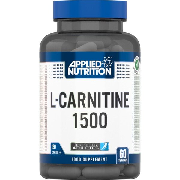 Applied Nutrition L-karnitīns, 1500 mg – 120 kapsulas