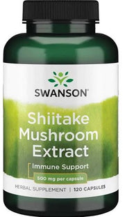 Swanson Šitakės sēņu ekstrakts, 500 mg – 120 kapsulas