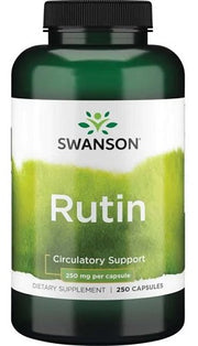 Swanson Rutīns, 250 mg – 250 kapsulas