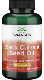 Swanson upeņu sēklu eļļa, 500 mg – 180 kapsulas