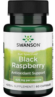 Swanson pilna spektra melnojo aveņu garšas kapsulas, 425 mg – 60 kapsulas