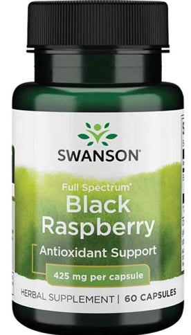 Swanson pilna spektra melnojo aveņu garšas kapsulas, 425 mg – 60 kapsulas