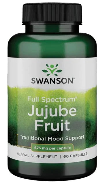 Swanson plaša spektra žežujas augļu ekstrakts, 675 mg – 60 kapsulas