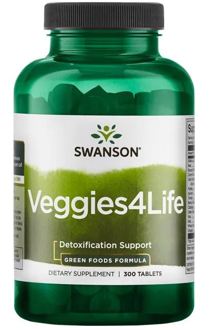 Swanson Veggies4Life – 300 tabletes