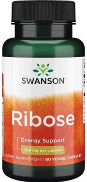Swanson Ribose, 750 mg – 60 kapsulas