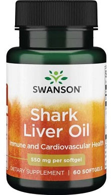 Swanson haizivs aknu eļļa, 550 mg – 60 kapsulas